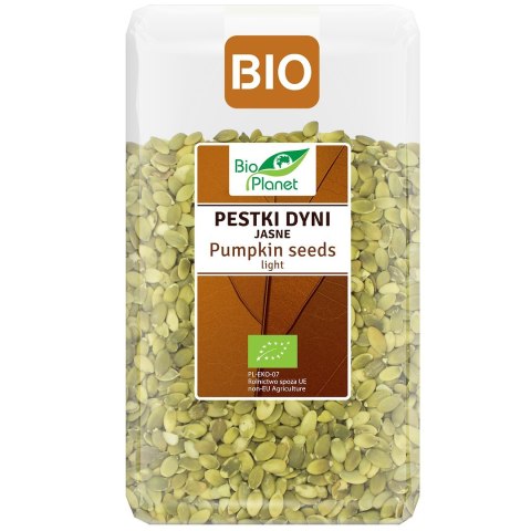 PESTKI DYNI JASNE BIO 1 kg - BIO PLANET BIO PLANET - seria BRĄZOWA (orzechy i pestki)