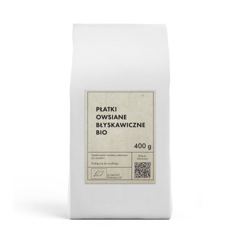 PŁATKI OWSIANE BŁYSKAWICZNE BIO 400 g - THE PLANET THE PLANET (Zakupy przyjazne Ziemi) PŁATKI OWSIANE BŁYSKAWICZNE BIO 400 g - THE PLANET THE PLANET (Zakupy przyjazne Ziemi)