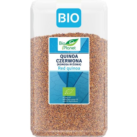 QUINOA CZERWONA (KOMOSA RYŻOWA) BIO 1 kg - BIO PLANET BIO PLANET - seria NIEBIESKA (ryże, kasze, ziarna)