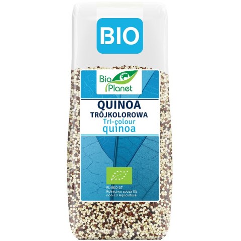 QUINOA TRÓJKOLOROWA BIO 250 g - BIO PLANET BIO PLANET - seria NIEBIESKA (ryże, kasze, ziarna)