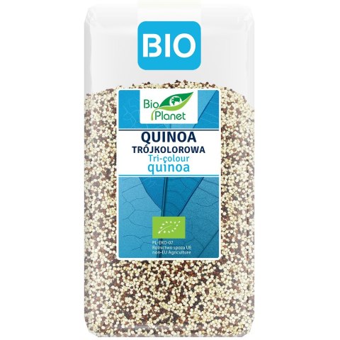 QUINOA TRÓJKOLOROWA BIO 500 g - BIO PLANET BIO PLANET - seria NIEBIESKA (ryże, kasze, ziarna)