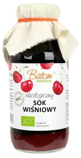 SOK WIŚNIOWY NFC BIO 330 ml - BATOM BATOM (oleje, soki, sole kąpielowe)