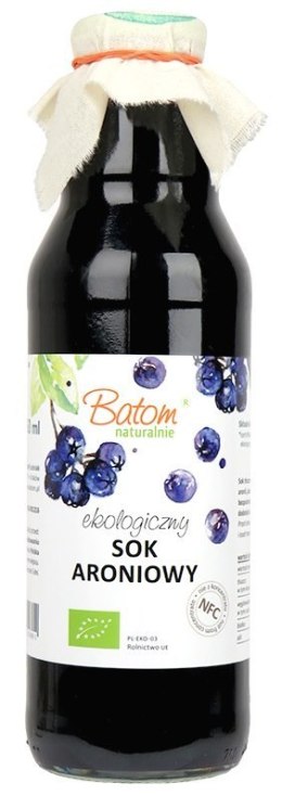 SOK Z ARONII NFC BIO 750 ml - BATOM BATOM (oleje, soki, sole kąpielowe)