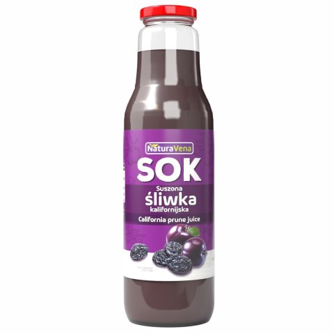 SOK Z SUSZONYCH ŚLIWEK KALIFORNIJSKICH 750 ml - NATURAVENA NATURAVENA