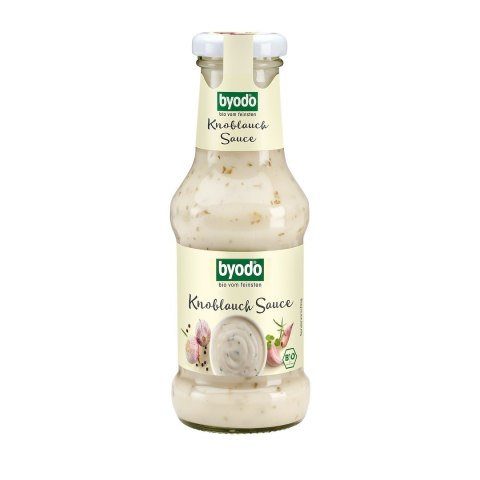 SOS CZOSNKOWY BEZGLUTENOWY BIO 250 ml - BYODO BYODO (sosy, majonezy, musztardy)