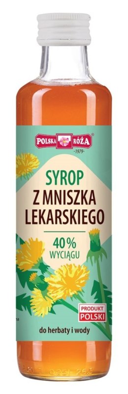 SYROP Z MNISZKA LEKARSKIEGO 250 ml - POLSKA RÓŻA POLSKA RÓŻA (soki owocowe, syropy, shoty)