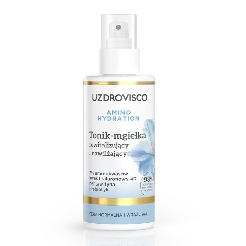 TONIK - MGIEŁKA DO TWARZY REWITALIZUJĄCO - NAWILŻAJĄCY 150 ml - UZDROVISCO (AMINO HYDRATION) UZDROVISCO (kosmetyki)