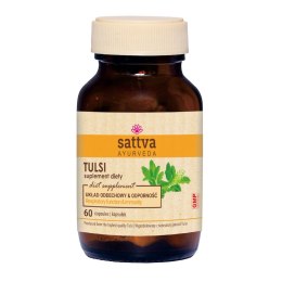 TULSI EKSTRAKT (450 mg) 60 KAPSUŁEK - SATTVA SATTVA (kadzidła, kosmetyki)