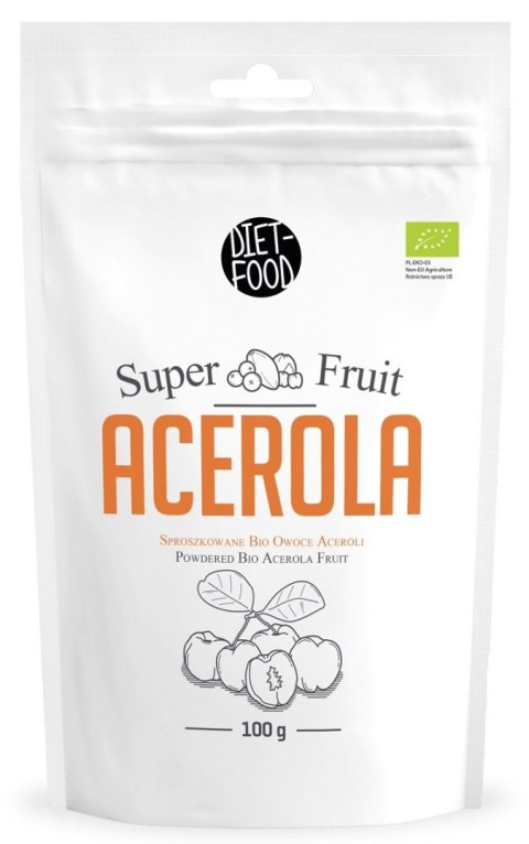 ACEROLA SPROSZKOWANA BIO 100 g - DIET-FOOD DIET-FOOD