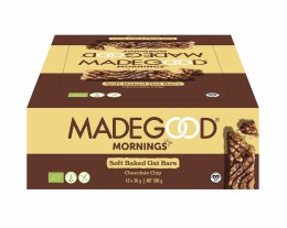 BATONIKI OWSIANE SOFT Z CZEKOLADĄ BEZGLUTENOWE BIO (10 x 30 g) 300 g - MADEGOOD MORNINGS MADEGOOD (batoniki, granola)