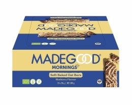 BATONIKI OWSIANE SOFT Z JAGODAMI BEZGLUTENOWE BIO (10 x 30 g) 300 g - MADEGOOD MORNINGS MADEGOOD (batoniki, granola)