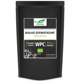 BIAŁKO SERWATKOWE NATURALNE (WPC 77) BIO 150 g - BIO PLANET BIO PLANET - seria BIAŁKA