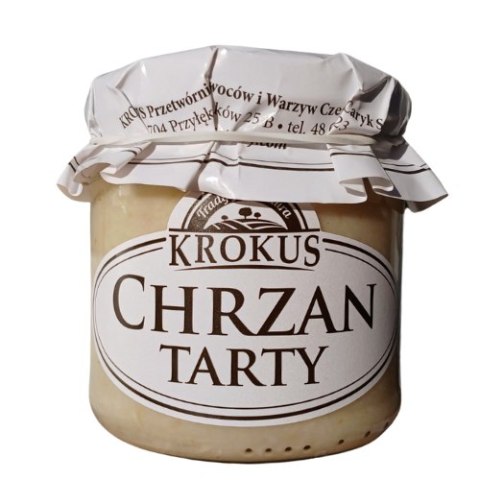 CHRZAN TARTY 180 g - KROKUS KROKUS (przetwory owocowe i warzywne)