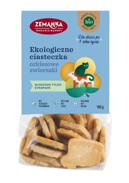 CIASTKA ORKISZOWE ZWIERZĘTA BIO 100 g - ZEMANKA ZEMANKA (ciastka, krakersy)