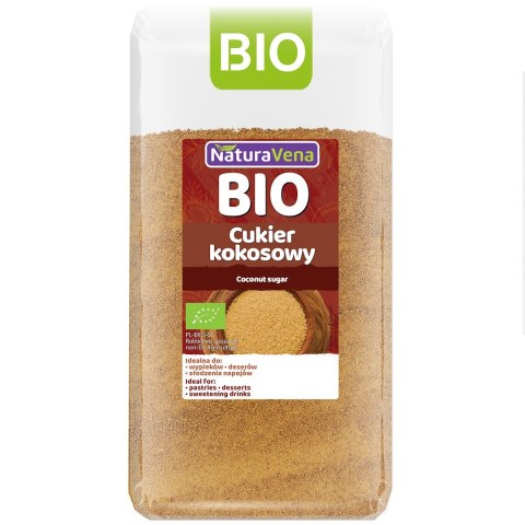 CUKIER KOKOSOWY BIO 200 g - NATURAVENA NATURAVENA