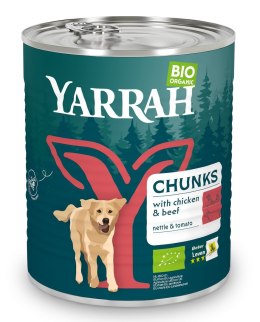 (DLA PSA) KARMA Z WOŁOWINĄ, POKRZYWĄ I POMIDOREM BIO 820 g - YARRAH YARRAH (karma dla kotów i psów)