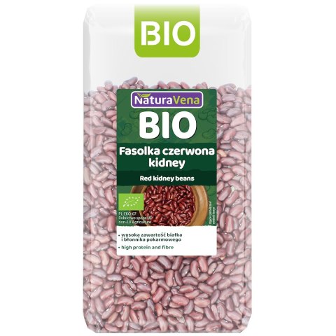 FASOLKA CZERWONA KIDNEY BIO 400 g - NATURAVENA NATURAVENA