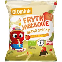 FRYTKI JABŁKOWE BEZGLUTENOWE BIO 40 g - BIOMINKI BIOMINKI (przekąski dla dzieci, kaszki)