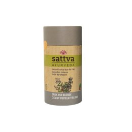 HENNA CIEMNY POPIELATY BLOND ECO 150 g - SATTVA (AYURVEDA) SATTVA (kosmetyki ajurwedyjskie, kadzidełka)