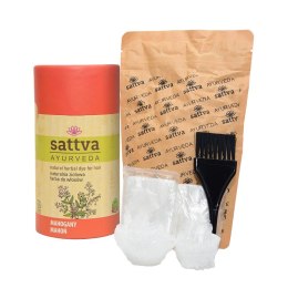 HENNA MAHOŃ ECO 150 g - SATTVA (AYURVEDA) SATTVA (kosmetyki ajurwedyjskie, kadzidełka)