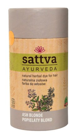 HENNA POPIELATY BLOND ECO 150 g - SATTVA (AYURVEDA) SATTVA (kosmetyki ajurwedyjskie, kadzidełka)