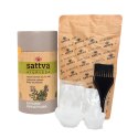 HENNA POPIELATY BLOND ECO 150 g - SATTVA (AYURVEDA) SATTVA (kosmetyki ajurwedyjskie, kadzidełka) HENNA POPIELATY BLOND ECO 150 g - SATTVA (AYURVEDA) SATTVA (kosmetyki ajurwedyjskie, kadzidełka)