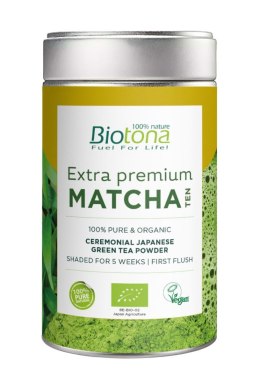 HERBATA ZIELONA MATCHA JAPOŃSKA EXTRA PREMIUM BIO 70 g - BIOTONA BIOTONA (matcha)