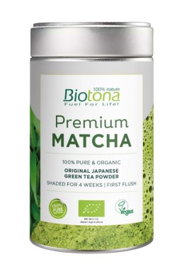HERBATA ZIELONA MATCHA JAPOŃSKA PREMIUM BIO 80 g - BIOTONA BIOTONA (matcha)