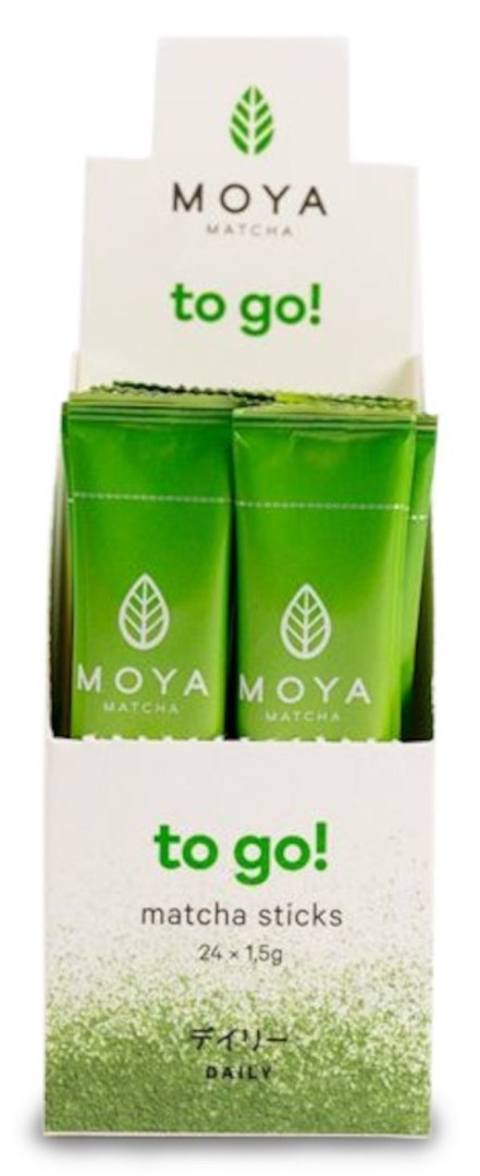 HERBATA ZIELONA MATCHA JAPOŃSKA W SASZETKACH BIO (24 x 1,5 g) 36 g - MOYA MATCHA MOYA MATCHA (herbaty zielone, matcha)