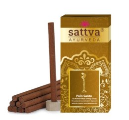 KADZIDEŁKA INDYJSKIE SŁUPKOWE PALO SANTO (10 szt.) 20 g - SATTVA (AYURVEDA) SATTVA (kosmetyki ajurwedyjskie, kadzidełka)