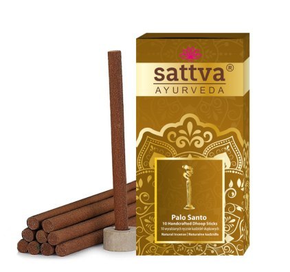 KADZIDEŁKA INDYJSKIE SŁUPKOWE PALO SANTO (10 szt.) 20 g - SATTVA (AYURVEDA) SATTVA (kosmetyki ajurwedyjskie, kadzidełka) KADZIDEŁKA INDYJSKIE SŁUPKOWE PALO SANTO (10 szt.) 20 g - SATTVA (AYURVEDA) SATTVA (kosmetyki ajurwedyjskie, kadzidełka)