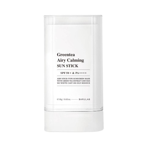 KREM PRZECIWSŁONECZNY W SZTYFCIE ZIELONA HERBATA SPF 50+ 18 g - BARULAB BARULAB (koreańskie kosmetyki)