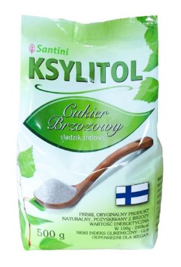 KSYLITOL 500 g (TOREBKA) - SANTINI (FINLANDIA) SANTINI (ksylitol, gumy do żucia SPRY)
