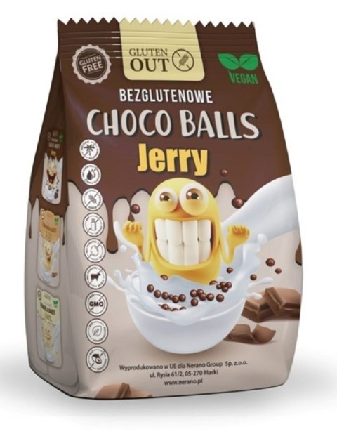 KULKI ZBOŻOWE KAKAOWE BEZGLUTENOWE 375 g - JERRY GLUTEN OUT JERRY GLUTEN OUT (płatki)