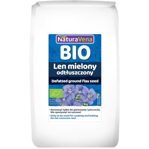 LEN MIELONY ODTŁUSZCZONY BIO 200 g - NATURAVENA NATURAVENA
