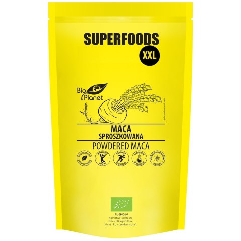 MACA SPROSZKOWANA BIO 750 g - BIO PLANET SUPERFOODS BIO PLANET - seria SUPERFOODS