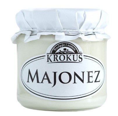 MAJONEZ JAJECZNY 170 g - KROKUS KROKUS (przetwory owocowe i warzywne)