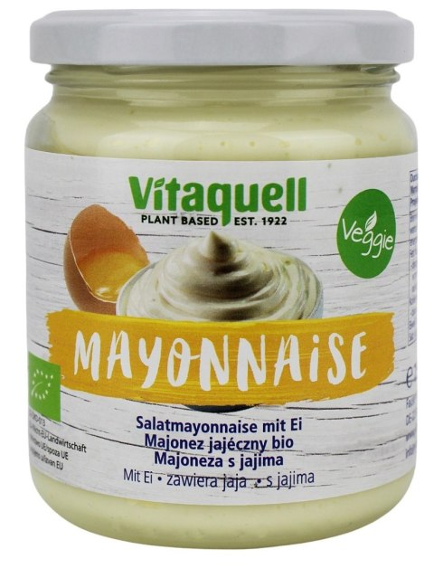 MAJONEZ JAJECZNY BIO 250 ml - VITAQUELL VITAQUELL (margaryny, majonezy, inne) MAJONEZ JAJECZNY BIO 250 ml - VITAQUELL VITAQUELL (margaryny, majonezy, inne)