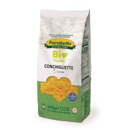 MAKARON (KUKURYDZIANO - RYŻOWY) CONCHIGLIETTE BEZGLUTENOWY BIO 340 g - FARABELLA FARABELLA (makarony)