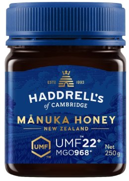 MIÓD MANUKA MGO 968+ UMF 22+ 250 g - HADDRELL'S OF CAMBRIDGE HADDRELL'S OF CAMBRIDGE (miody manuka)