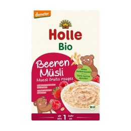 MUSLI Z MALINAMI I TRUSKAWKAMI BEZ DODATKU CUKRÓW OD 1 ROKU DEMETER BIO 200 g - HOLLE HOLLE (żywność dla niemowląt)