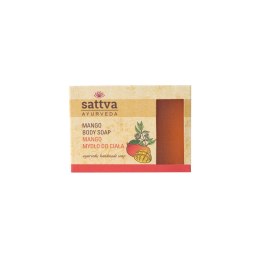 MYDŁO W KOSTCE DO CIAŁA MANGO 125 g - SATTVA SATTVA (kosmetyki ajurwedyjskie, kadzidełka)