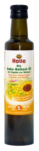 OLEJ DLA DZIECI OD 5 MIESIĄCA BIO 250 ml - HOLLE HOLLE (żywność dla niemowląt)