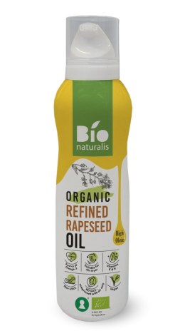 OLEJ RZEPAKOWY (SPRAY) TŁOCZONY NA ZIMNO OMEGA-3 BIO 200 ml - EKKO (BIONATURALIS) EKKO (oleje)