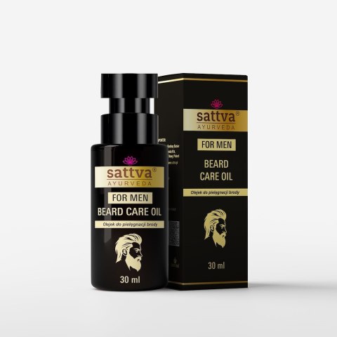 OLEJEK DO PIELĘGNACJI BRODY 30 ml - SATTVA SATTVA (kadzidła, kosmetyki)
