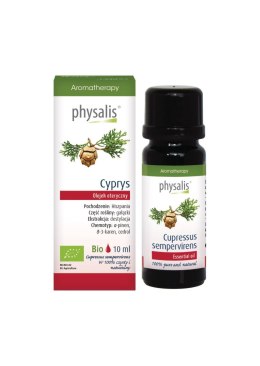 OLEJEK ETERYCZNY CYPRYS BIO 10 ml - PHYSALIS PHYSALIS (olejki eteryczne, suplementy)