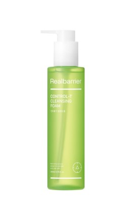 PIANKA DO TWARZY CONTROL-T OCZYSZCZAJĄCA REGULUJĄCA WYDZIELANIE SEBUM 200 ml - REAL BARRIER REAL BARRIER (koreańskie kosmetyki)