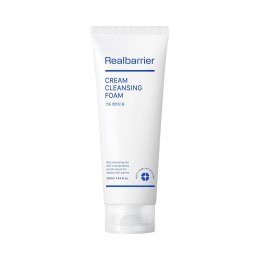 PIANKA DO TWARZY CREAM NAWILŻAJĄCA OCZYSZCZAJĄCA Z CERAMIDAMI 220 ml - REAL BARRIER REAL BARRIER (koreańskie kosmetyki)