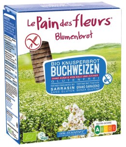PIECZYWO CHRUPKIE PROTEINOWE GRYCZANE BEZ DODATKU SOLI I CUKRU BEZGLUTENOWE BIO 150 g - LE PAIN DES FLEURS LE PAIN DES FLEURS (pieczywo chrupkie)