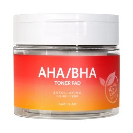 PŁATKI DO TWARZY TONIZUJĄCE AHA/BHA 160 g - BARULAB BARULAB (koreańskie kosmetyki)